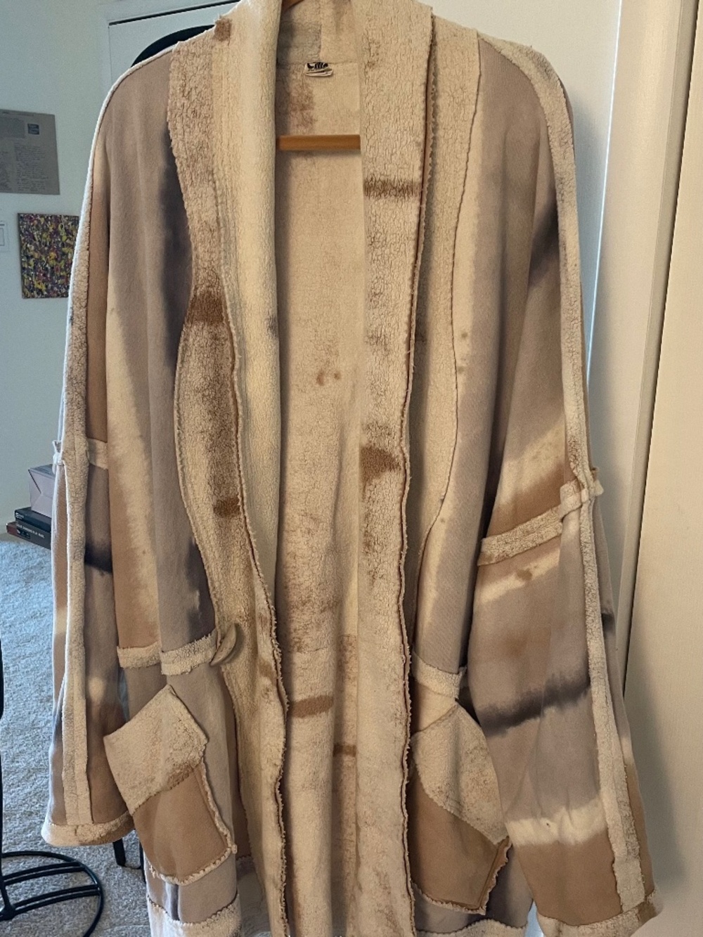 CILLA P. IREYS ALL COTTON TIE DYED JACKET